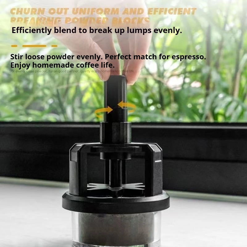 Adjustable Coffee Stirrer Needle with Magnetic Fixation for Espresso Machines