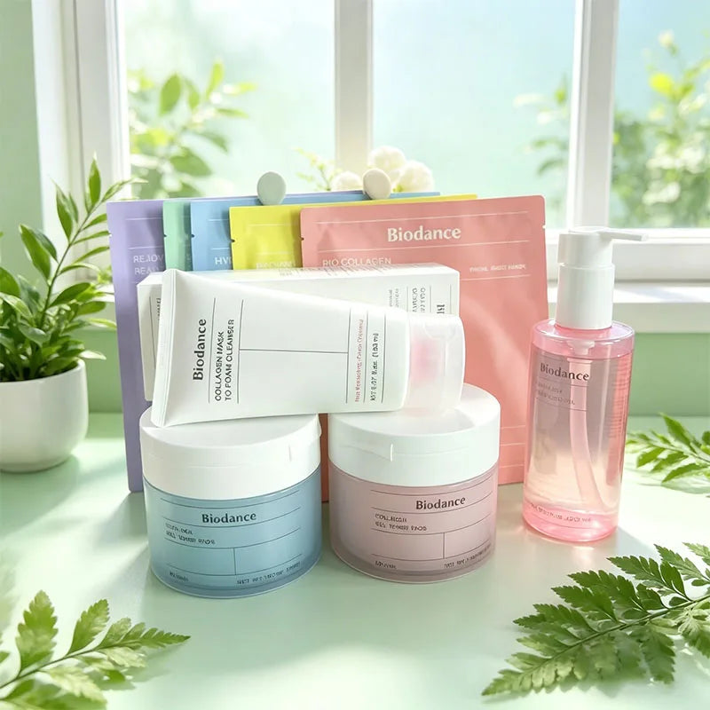 Collagen Deep Moisturizing Gel Mask for Skin Hydration & Pore Care - Nighttime Face Mask