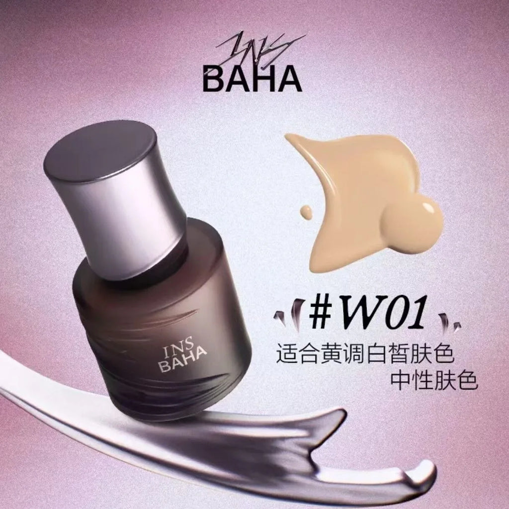 Liquid Foundation Cream Oil-Control Long-Wear Makeup for Oily & Combo Skin