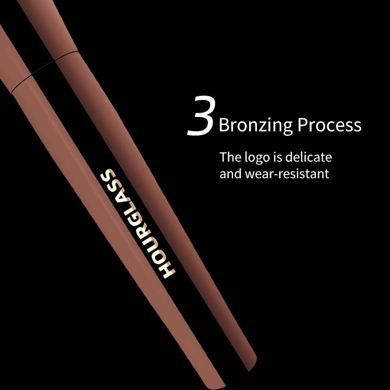 Mini Portable Makeup Brush Set - 7 Soft Animal Hair Brushes for Face Eyeshadow Blush Powder