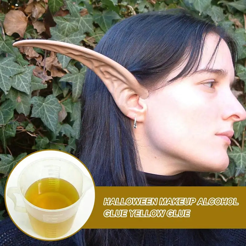 Spirit Gum Fake Beard Adhesive for High-Realism Face Makeup Halloween Costumes