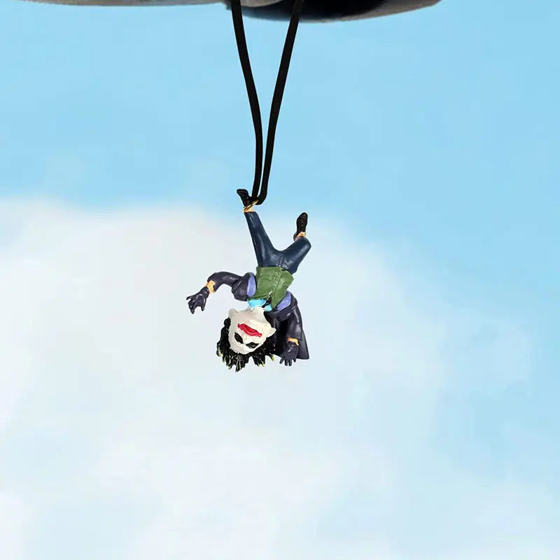 Venom Joker Car Rearview Mirror Pendant - Interior Accessories Mini Model Toy Action Figure Set