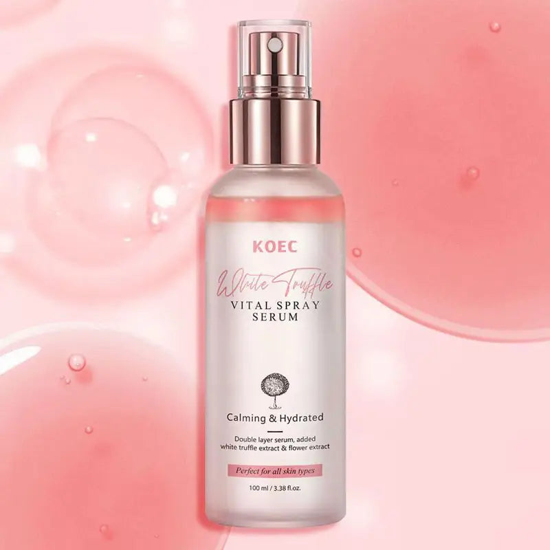 White Truffle Facial Spray Serum - Hydrating, Glow-Boosting, Portable Skincare