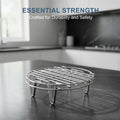 Stainless Steel Steaming Rack for Pots and Air Fryers - Kitchen Food Steamer