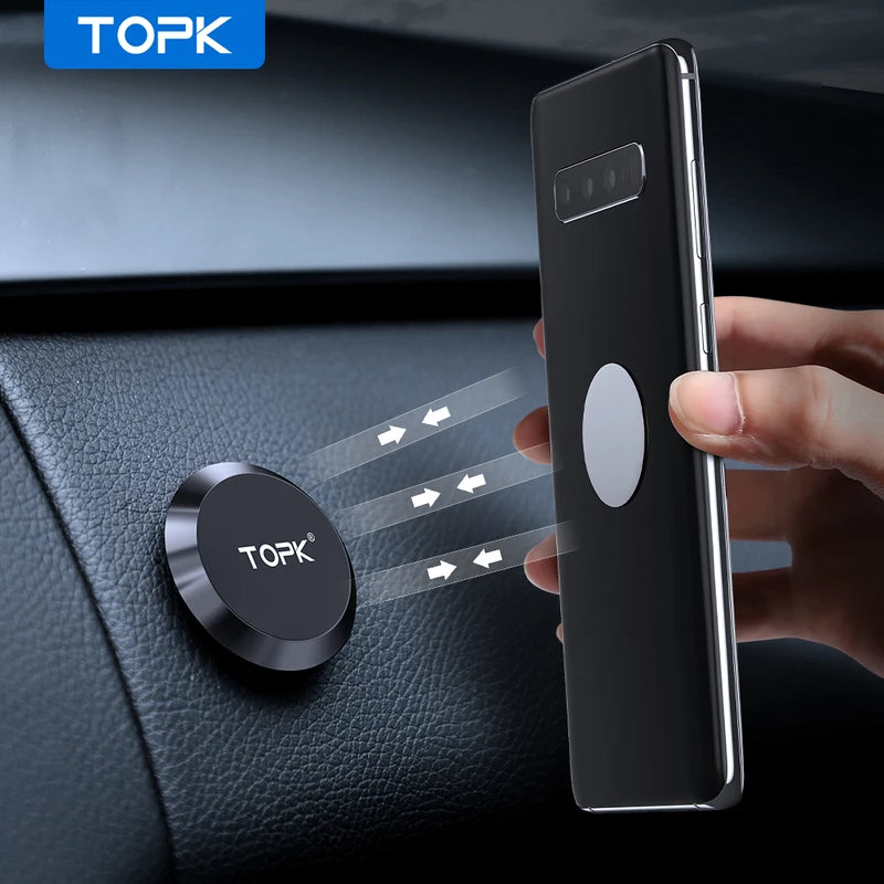 Magnetic Car Phone Mount with Air Vent Clip | Universal Cell & Mini Tablet Holder