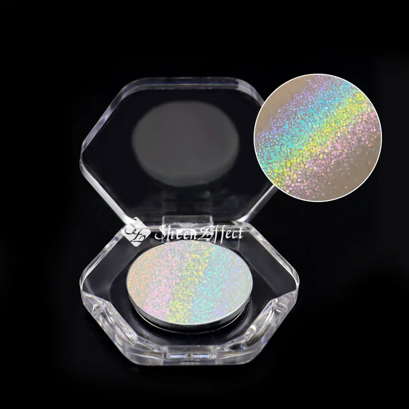 Rainbow Eyeshadow & Highlighter Palette for Face & Eyes - Cruelty-Free Vegan Makeup