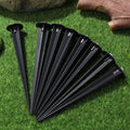 8 Pack Outdoor Solar Ground Stake Garden Lights Aluminum Landscape Lanterns