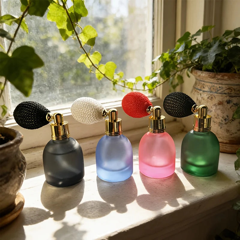 Colorful Mini Airbag Perfume Bottle - Reusable Portable Sprayer