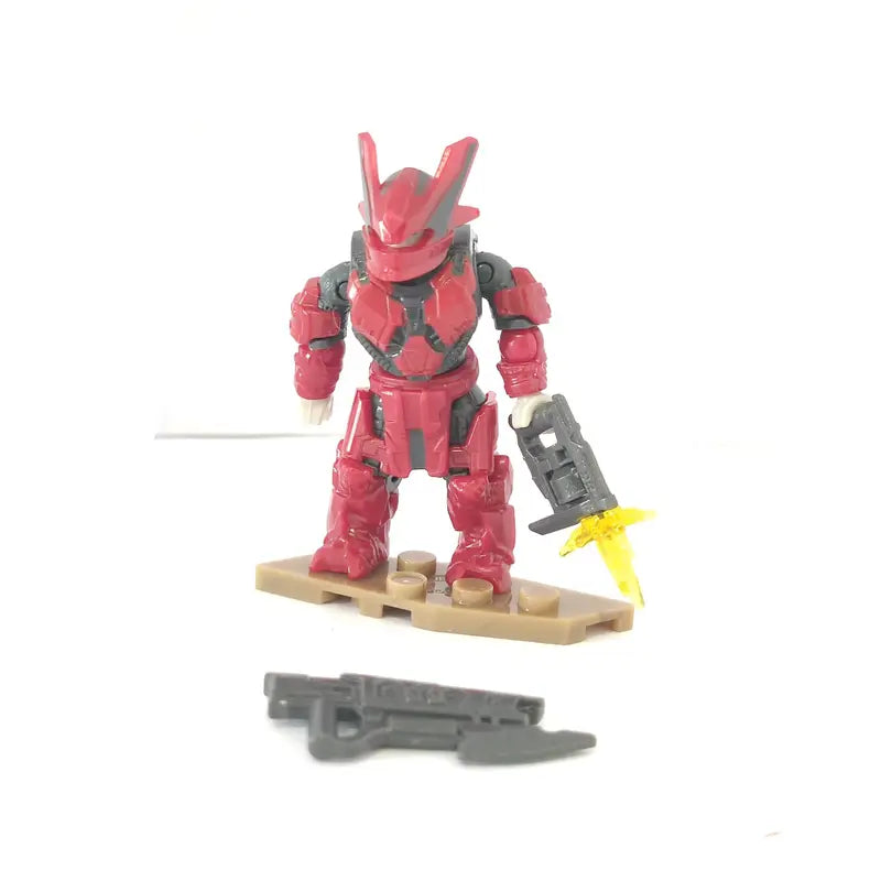 Mini Action Figures Set - Banished Phantom Spartan Griffin Brute & More, 2-Inch Collectible Toys (4 Pack)