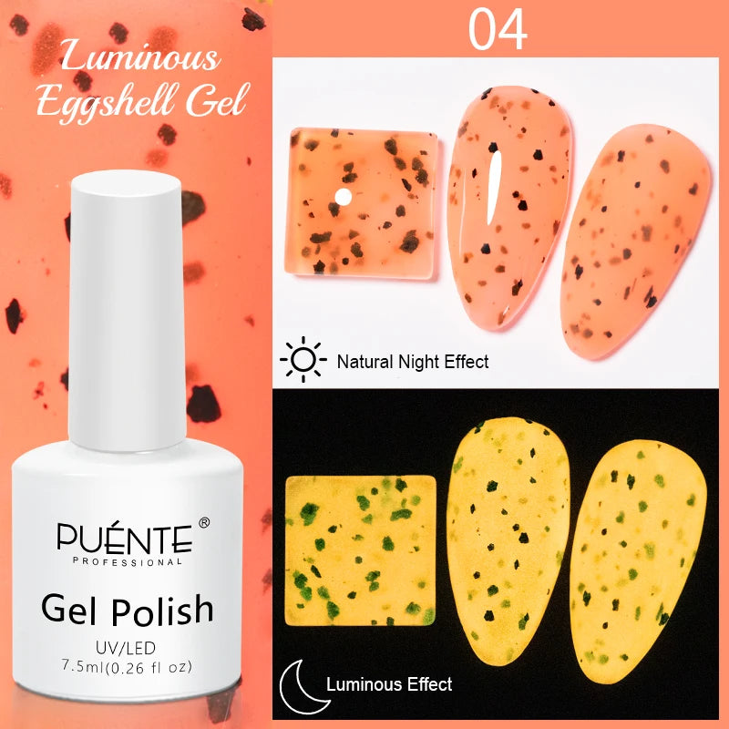 Magnetic Gel Nail Polish Set 7.5ML Summer Fruit Series Cat Eye UV Polish