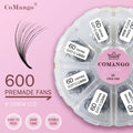 Premade Wispy Volume Eyelash Fans - High-Quality Hand Made Fluffy Lash Extensions