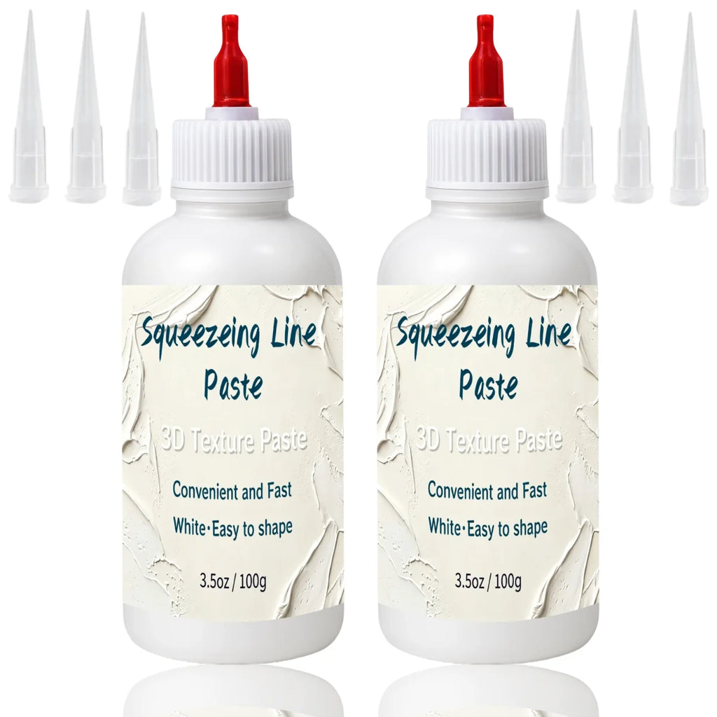 3D Texture Paste for Relief Carving and Line Effects - DIY Art Medium