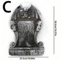 Halloween Foam Tombstone with RIP Letters - Spooky Yard Graveyard Decoration