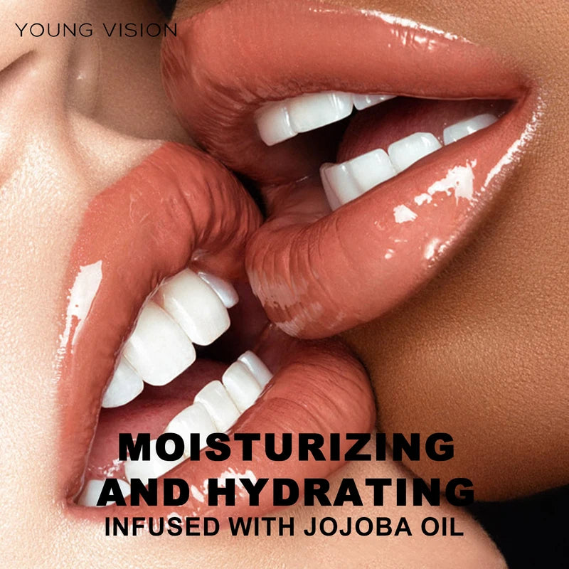 Moisturizing Lip Oil Set - Plumping Tinted Lip Gloss 7 Colors