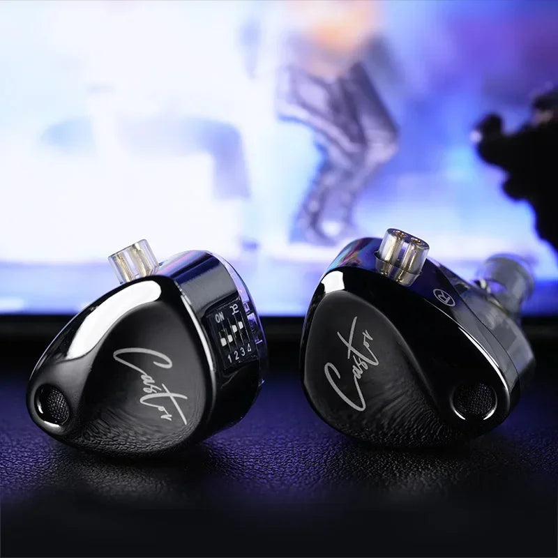 KZ Castor 2DD In-Ear Earphones HiFi Dynamic Monitor Headset with Noise Cancelling