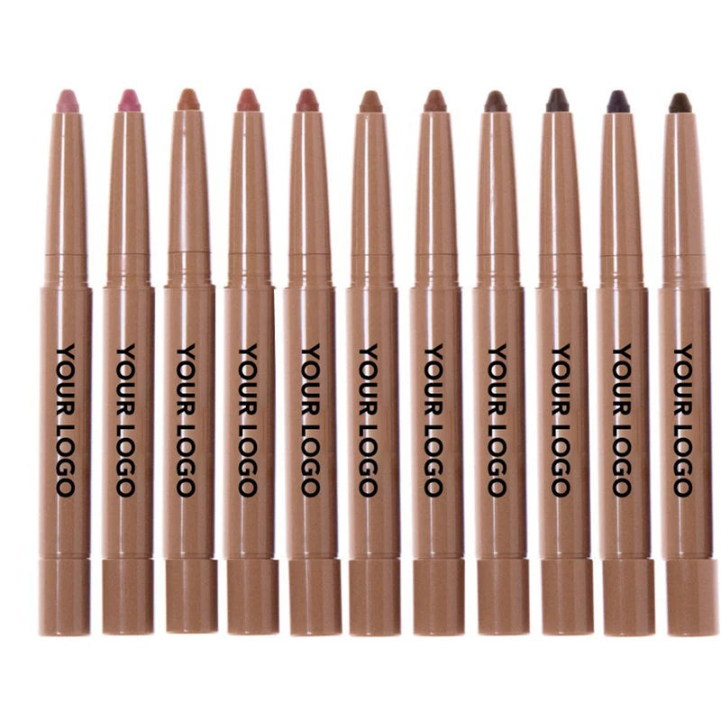 Private Label Lip Liner Set with Custom Logo - 11 Color Waterproof Matte Makeup