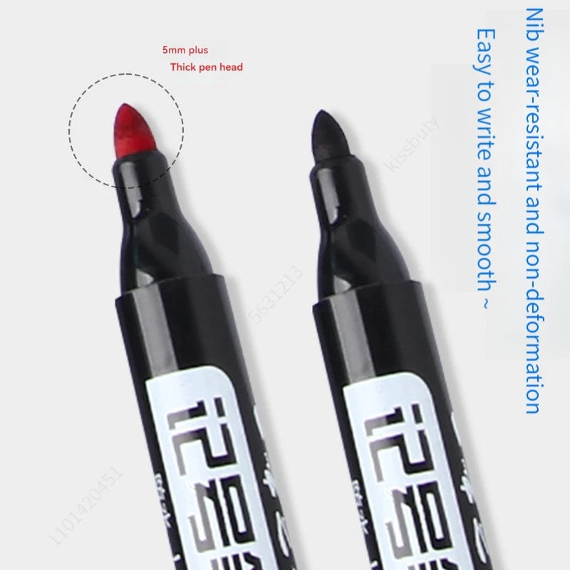Permanent Waterproof Paint Marker Pen Set - Quick Drying, Oily & Metal Surfaces