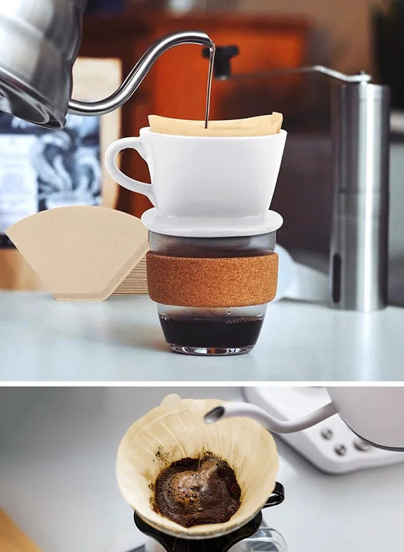 50 Count Unbleached Natural Coffee Filters for 1-4 Cup Coffee Makers