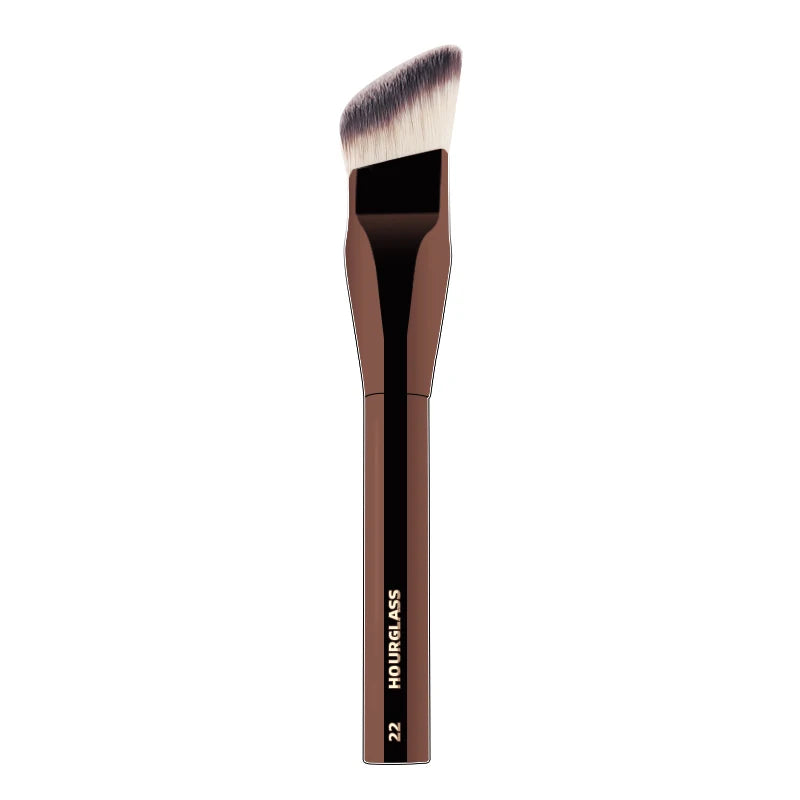 Angled Liquid Foundation Brush - Makeup Foundation & Blush Applicator Tool