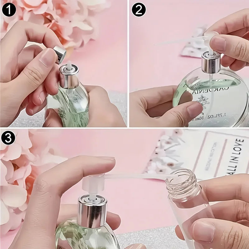 10-Piece Perfume Filling Tool Set Syringe Funnel Dropper Pump Extractor