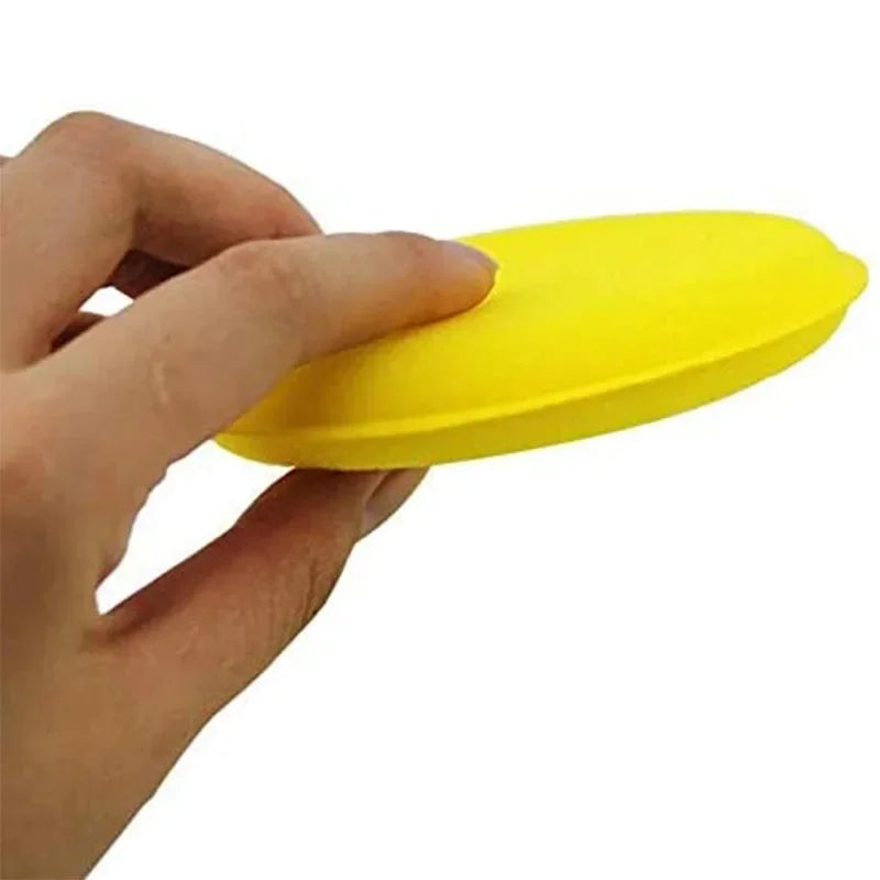 Car Waxing Polish Foam Applicator Pads 10 Pack - High Density Sponges for Detailing