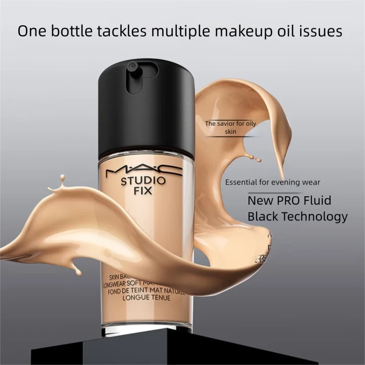 Matte Oil Control Foundation - 30ml Face Makeup with Shade Options