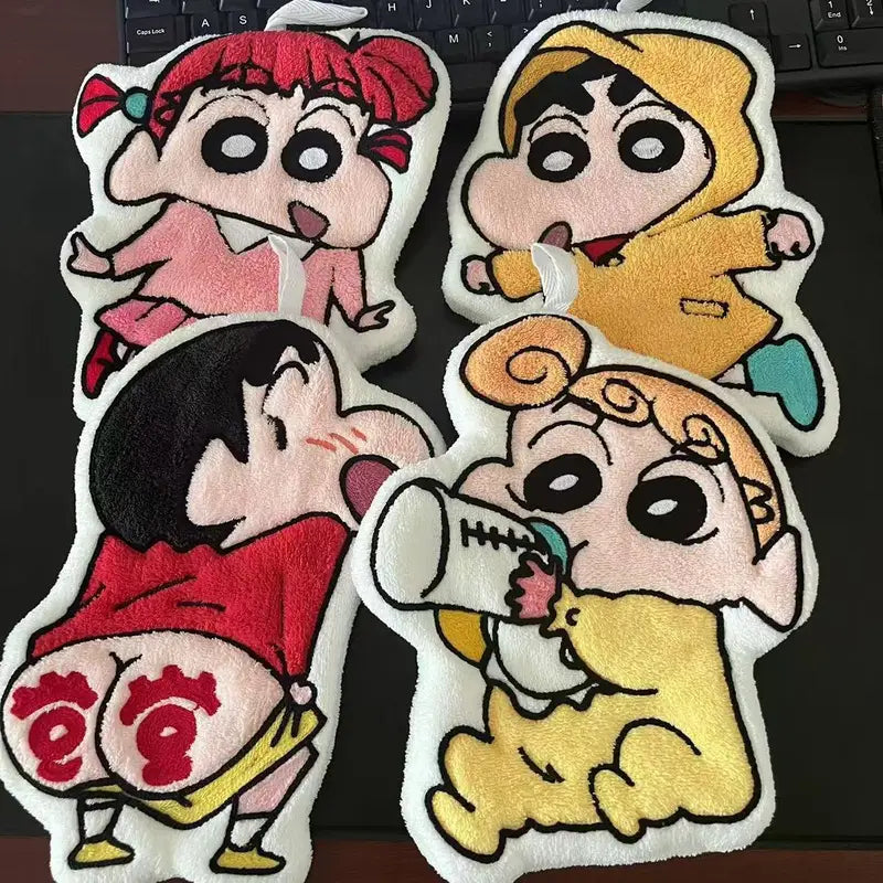 Crayon Shin Chan Hand Towel - Cute Absorbent Bathroom & Kitchen Accessory