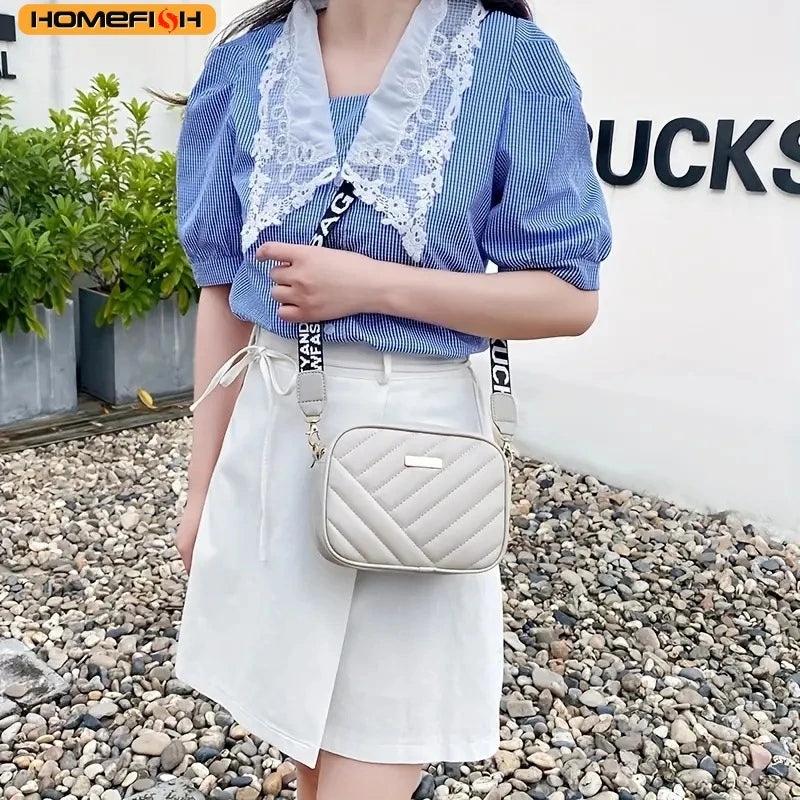 PU Shoulder Bag for Women Crossbody Casual Messenger Purse - Multiple Colors