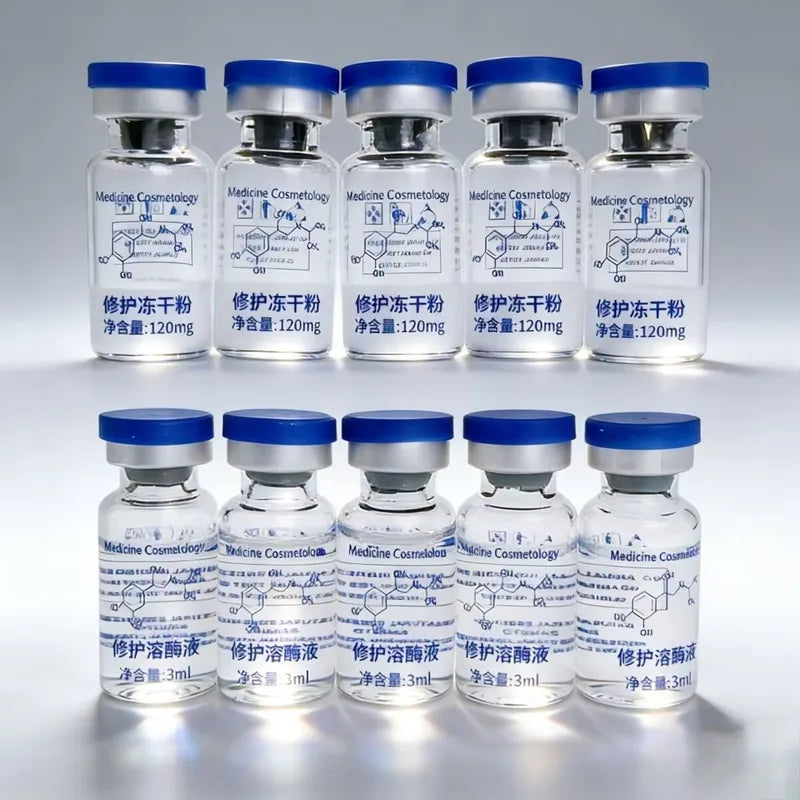 Skin Repair Oligopeptide Powder Ampoule for Acne Scars Sensitive Skin Booster