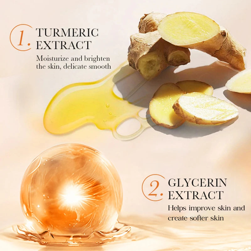 Turmeric Face Cream for Anti-Aging & Brightening - Moisturizer & Fine Line Remover