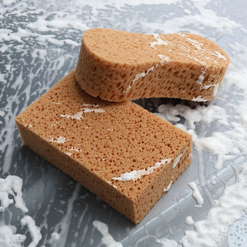 Car Washing Sponge Set - Large Size Water-Absorbent Detailing Cleaning Accessories
