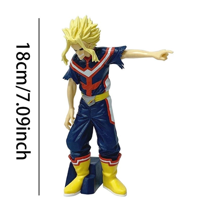 Anime Action Figure 18cm All Might & Midoriya Bakugo PVC Collection Toy