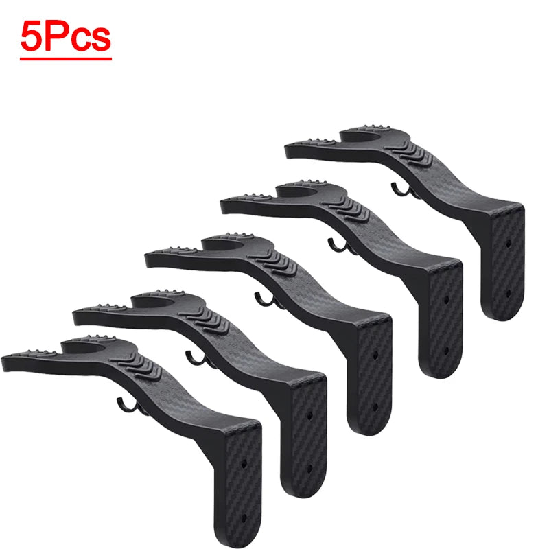Multi-Purpose Motorcycle Helmet Wall Hook Rack for Home & Garage Storage