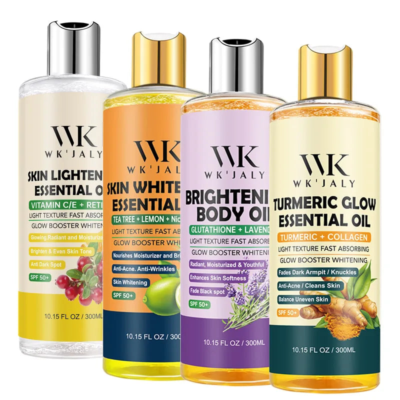 Deep Moisturizing Body Oil for Dark Skin - Hydrating & Spot Reduction