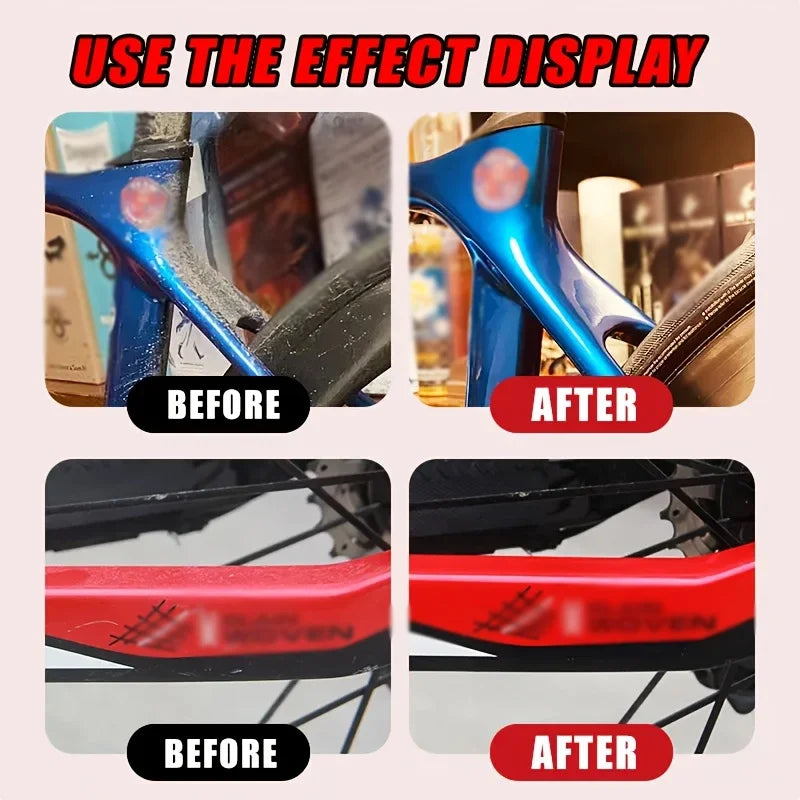 Bicycle Frame Scratch Repair Wax - Polishing & Protection for Bike Frames