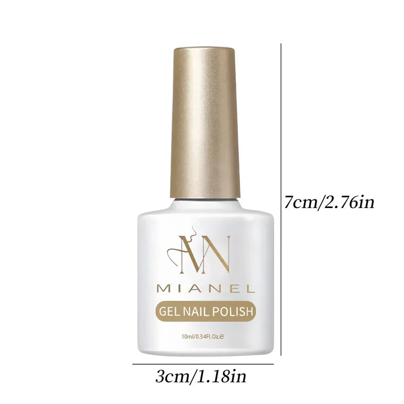 Smoky Ash Cat Eye Gel Nail Polish 10ML - Sparkling Grey Tone, Flattering & Trendy