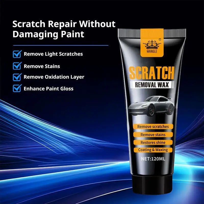 Car Scratch Remover Wax - Automotive Paint Care & Polishing Tool