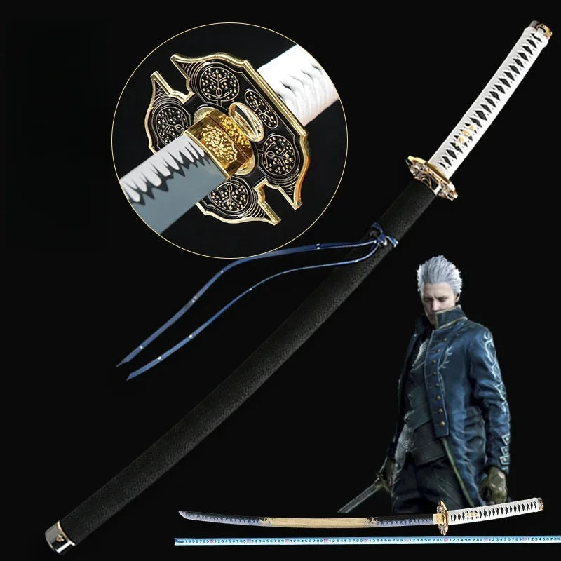 104cm Yamato Katana Sword for Cosplay & Collectibles - Devil May Cry 5