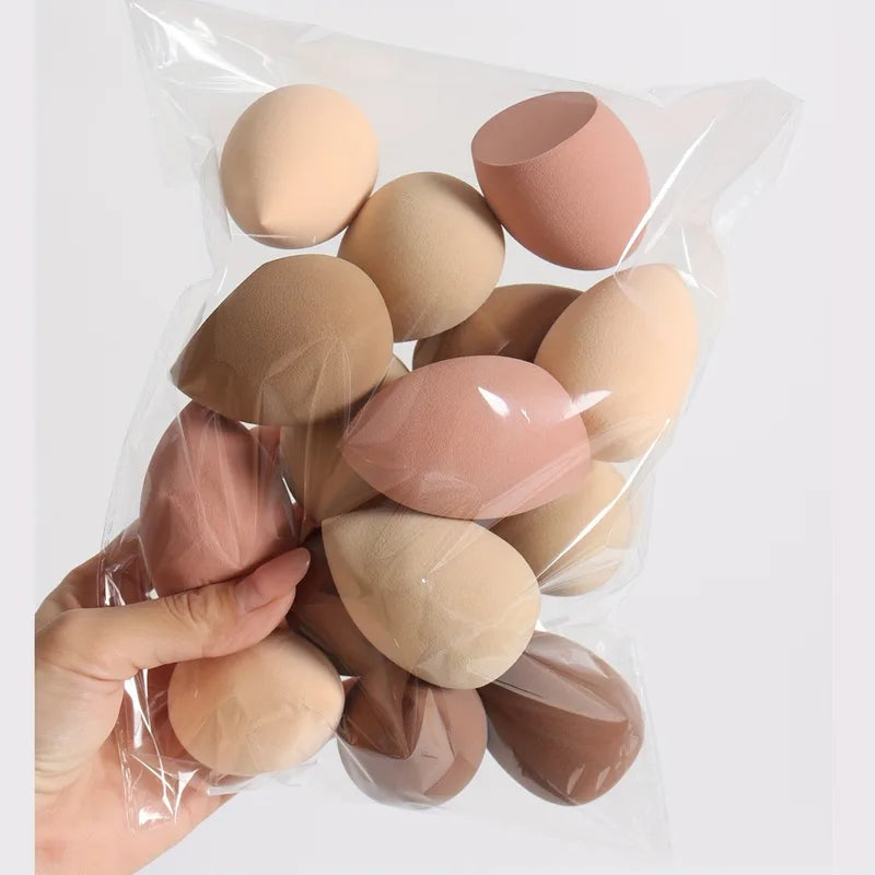 Ombre Makeup Sponge Set - Vegan Dual Use for Liquid & Powder, Latex-Free Travel Essentials for All Skin Types