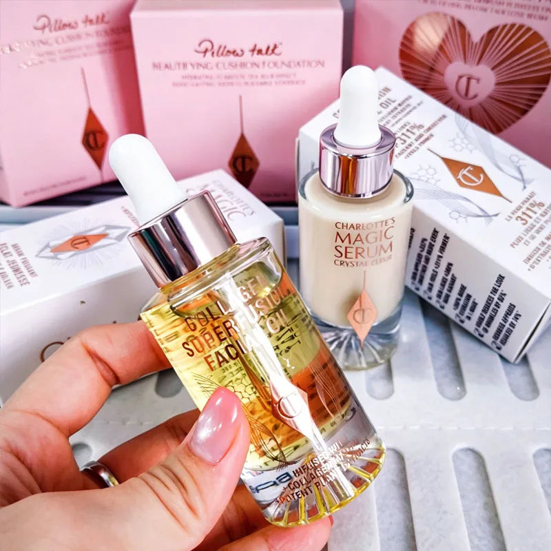Multi-Color Lipstick & Makeup Set with Skincare Facial Essence Oil
