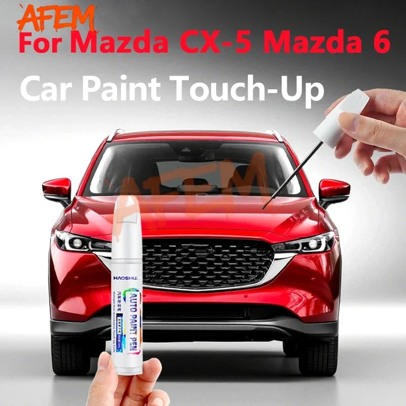 Car Touch-Up Pen Set for Mazda CX5 CX3 CX-4 Mazda6 Paint Repair Pearl Red Blue