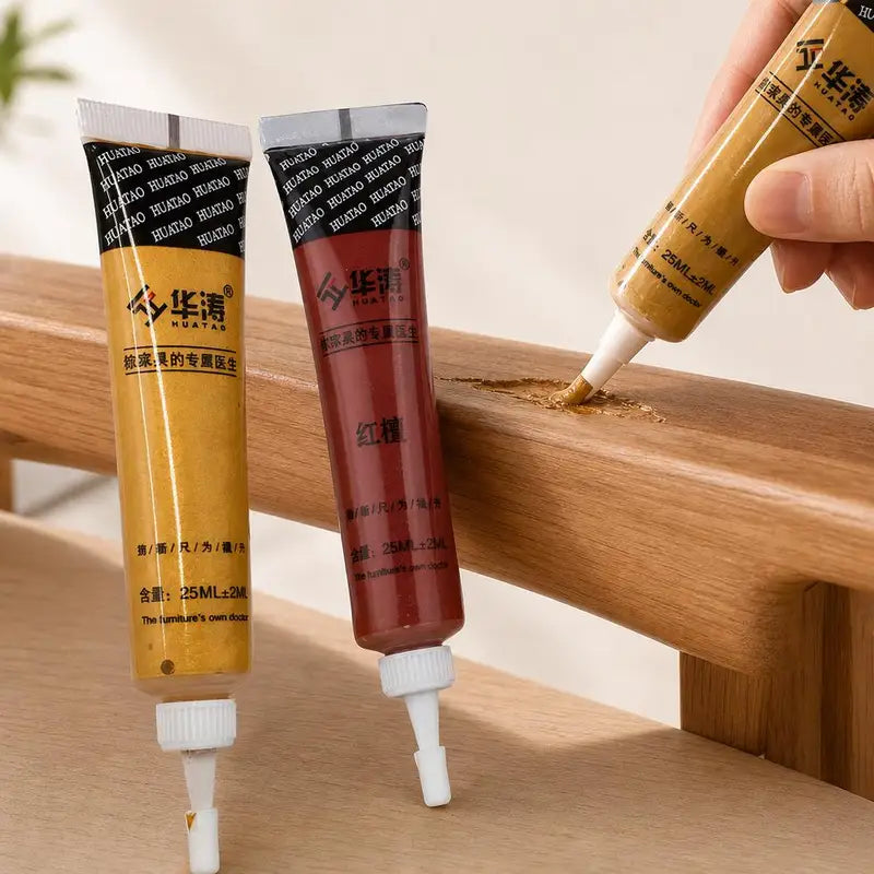 Multicolor Furniture Touch-Up Paint for Wooden Surfaces Scratch Repair DIY Kit - 20ml