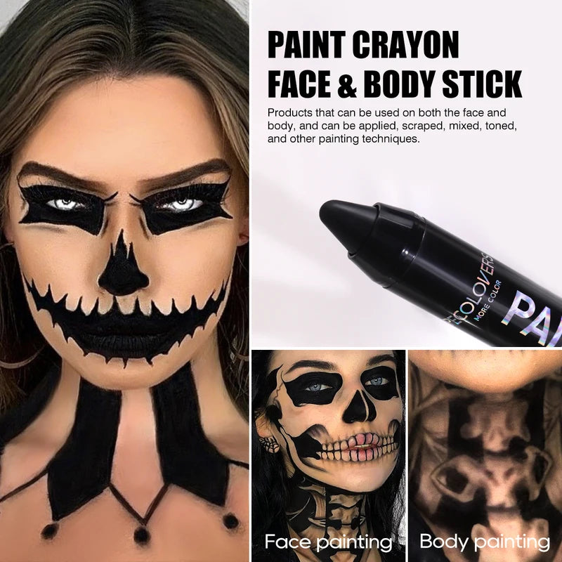 Rich Color Selection Crayon Pen for All Art Forms - Face & Body Use