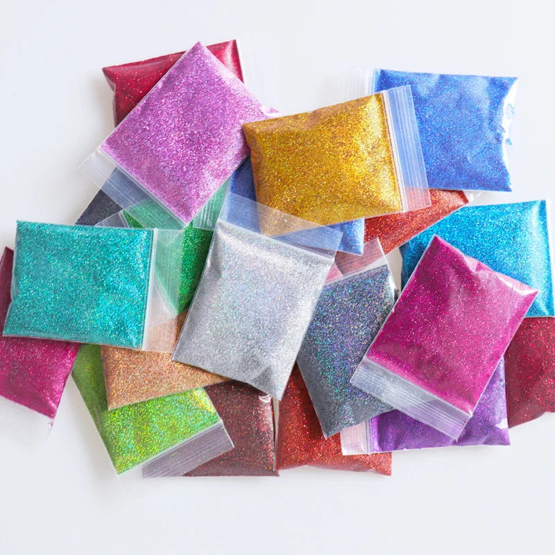 Holographic Glitter Powder for Resin Crafts and Epoxy Filling - 10g Bag
