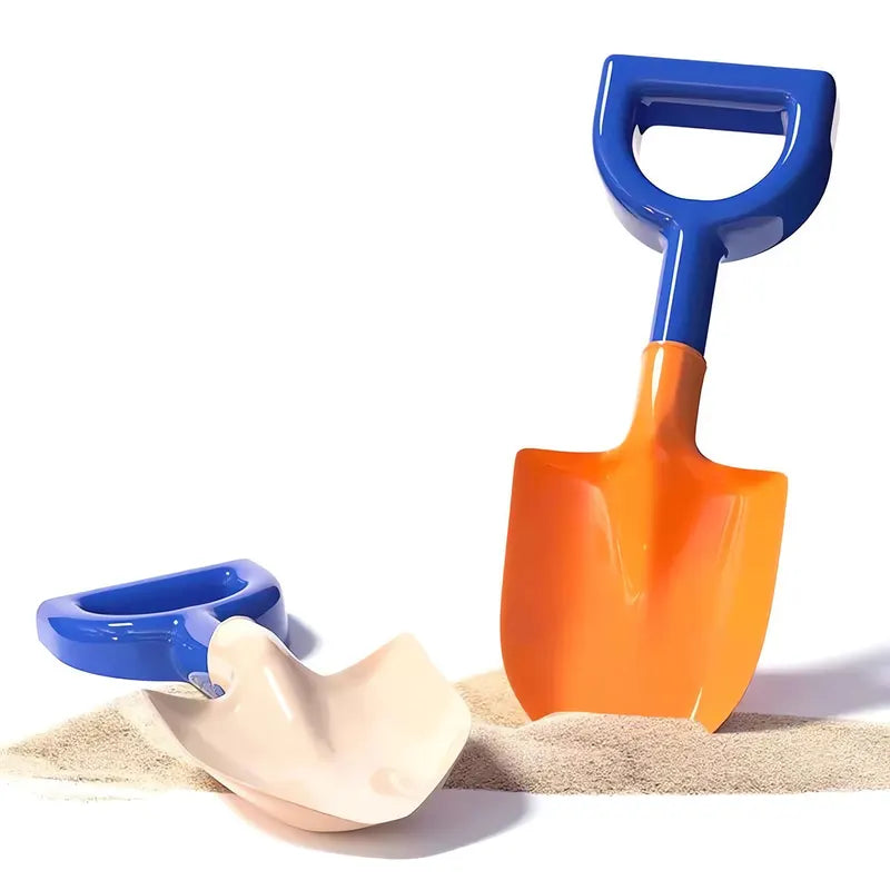 Children's Beach Shovel & Folding Water Bucket Set - Summer Outdoor Sand Toy