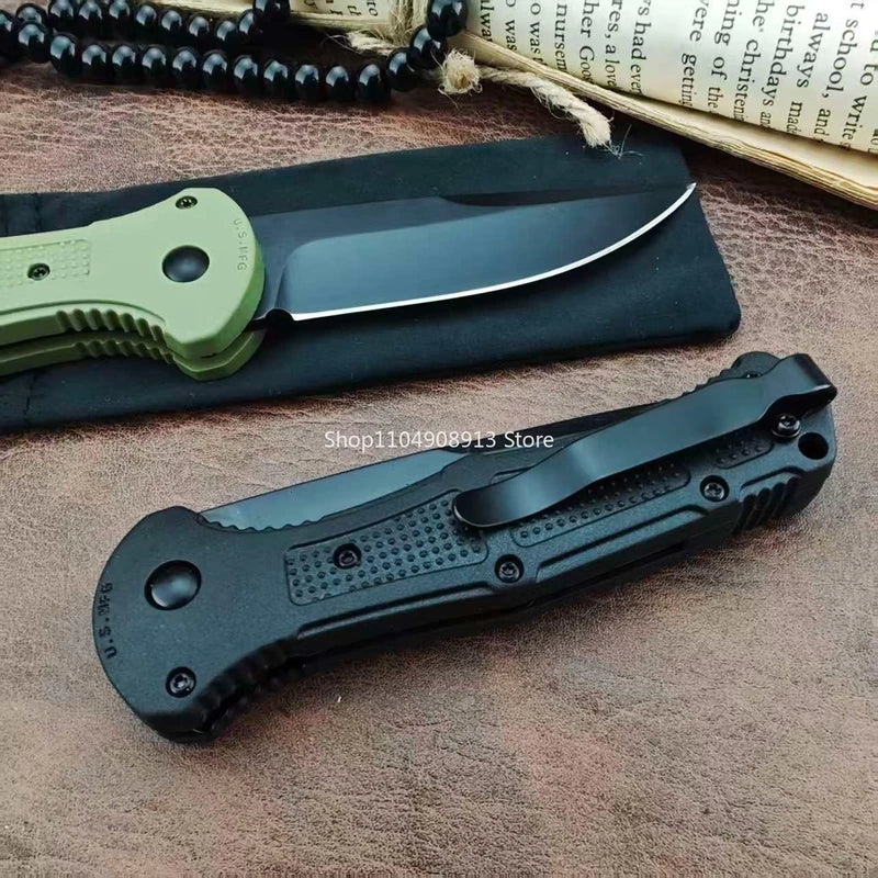 Multi-Purpose Folding Knife with Nylon Fiber Handle for Camping & Hiking