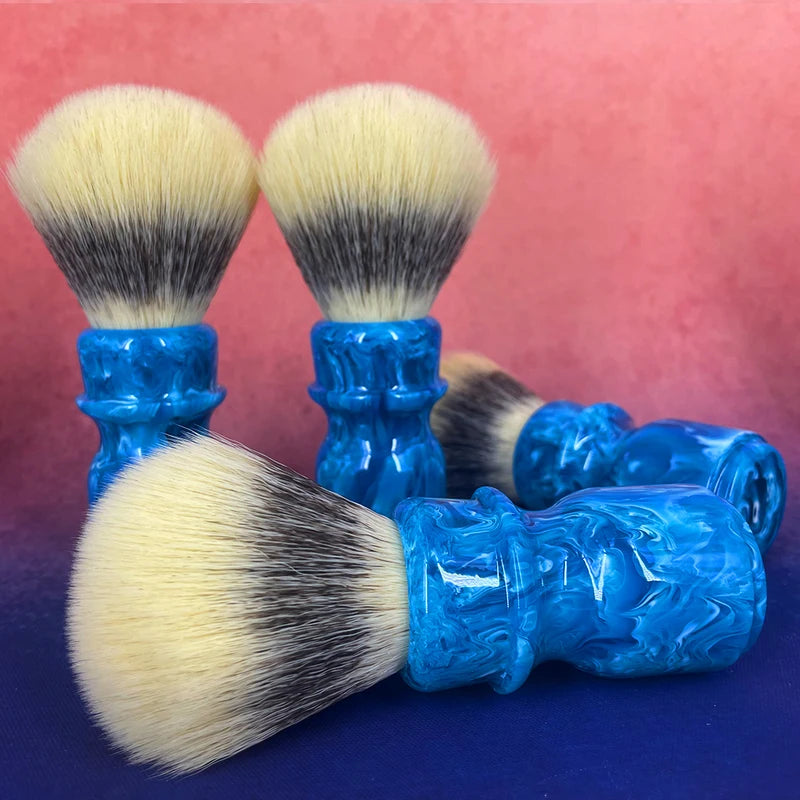 Premium 2026 Chick Down Fiber Shaving Brush with Ergonomic Handle - Soft Knot Wet Shaving Accessory