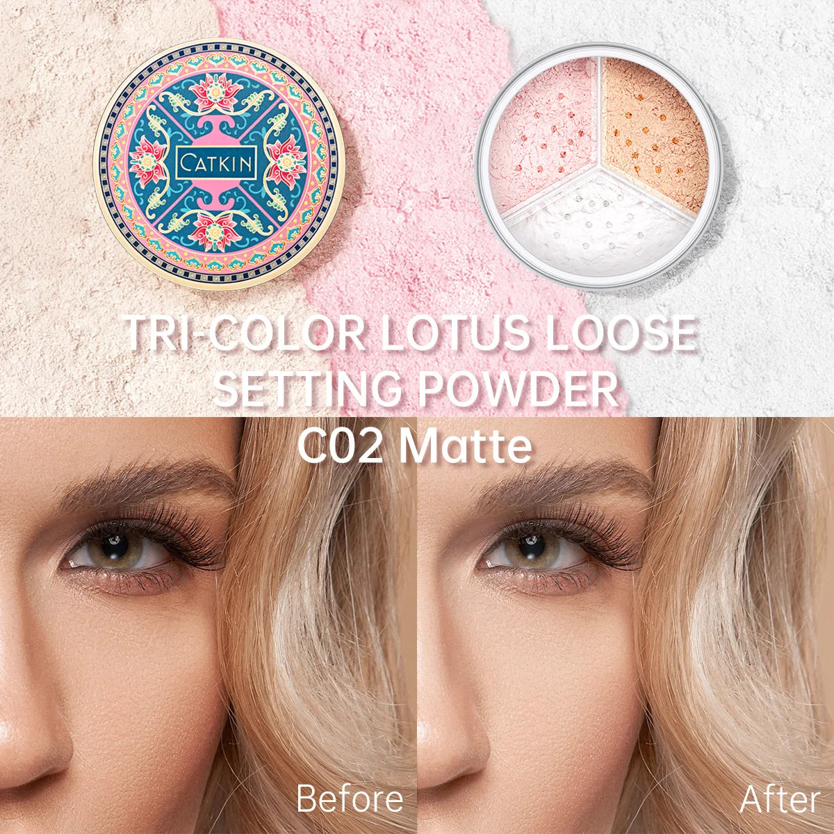 Loose Setting Powder for Face Oil Control & Matte Finish - All Skin Tones