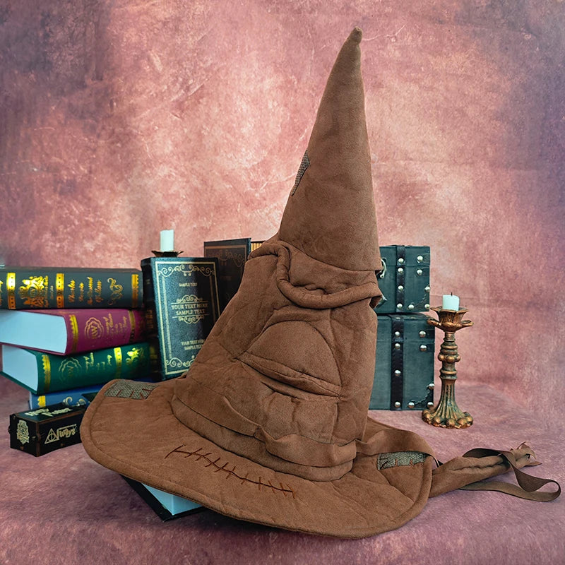 Halloween Witch Hat Cosplay Costume Accessory Tree Hat Wizard Hat