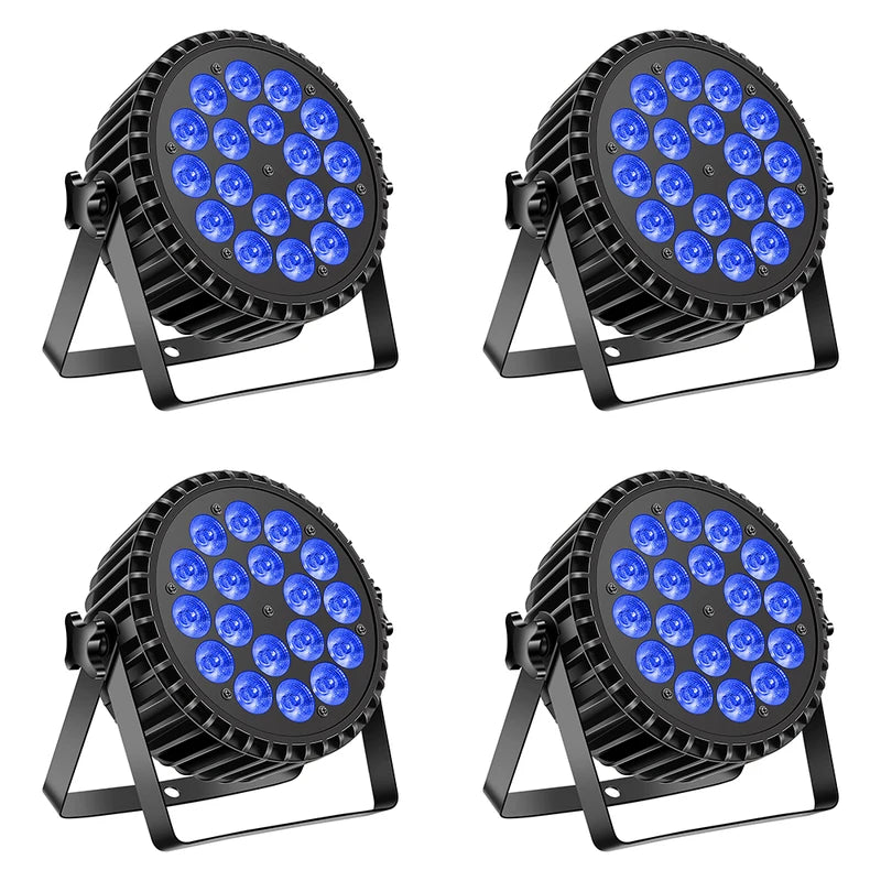 LED Party Stage Light 200W DMX512 RGBW Wash Light Effect for DJ Disco Wedding